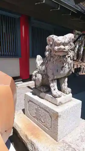 冨士山小御嶽神社の狛犬