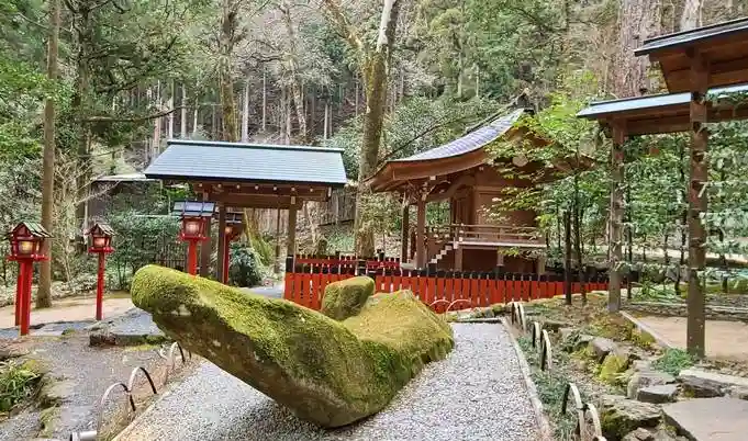 貴船神社の庭園