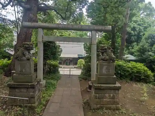 細山神明社(神奈川県)