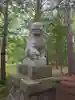 音更神社の狛犬