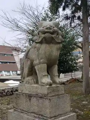 上野神社の狛犬