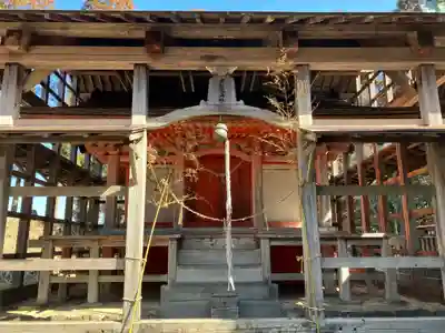 大野老松天満社の本殿・本堂