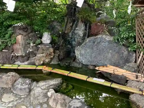 川越熊野神社の庭園