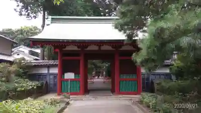 仙波東照宮の山門・神門