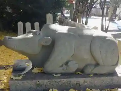 御香宮神社の狛犬