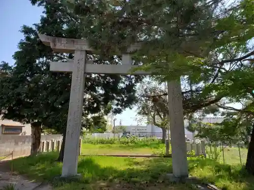 野口神社の鳥居