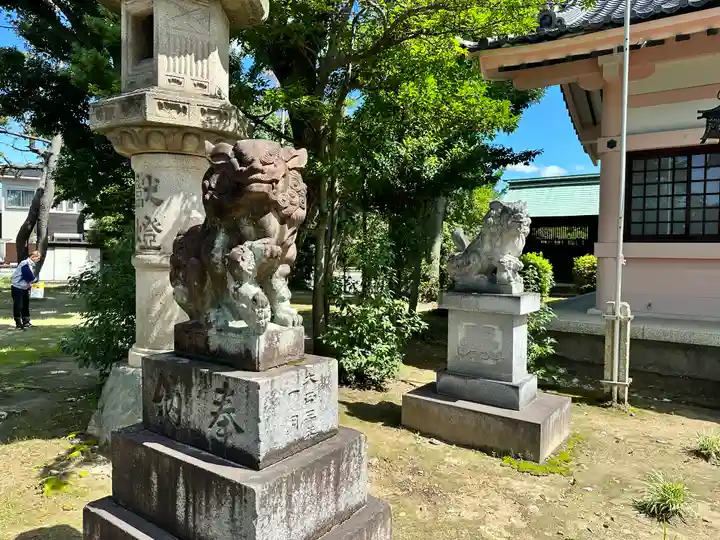 大神神社(花池)の狛犬