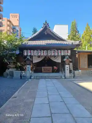 空鞘稲生神社の本殿・本堂