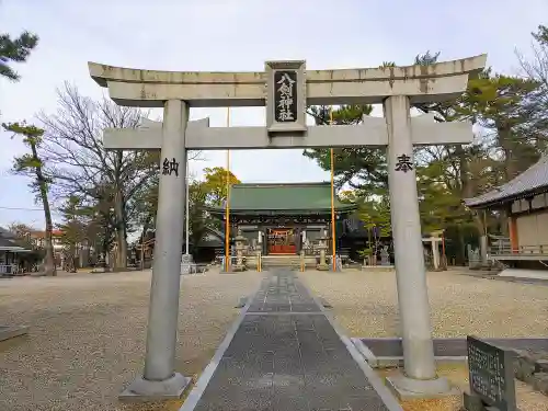 和泉八劔神社の鳥居