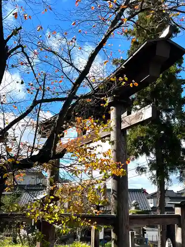 山家神社の鳥居