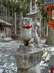 六神石神社の狛犬