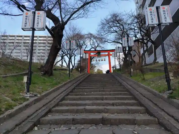 榴岡天満宮の鳥居