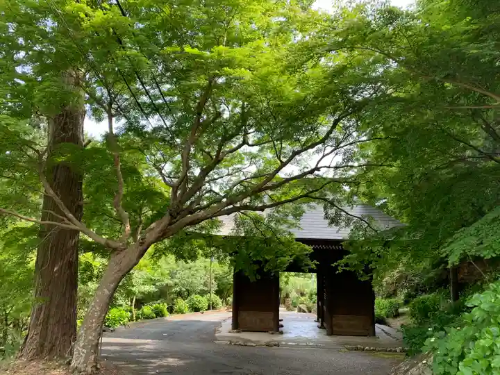 普門寺(切り絵御朱印発祥の寺)の山門・神門