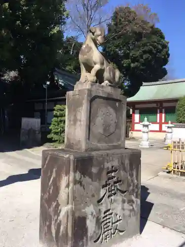 瀧泉寺（目黒不動尊）の狛犬