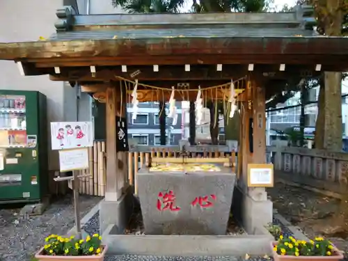 高円寺氷川神社の手水