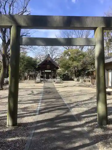 五社宮の鳥居