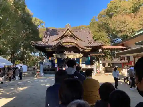 三津厳島神社の初詣