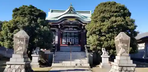 諏訪神社の本殿・本堂