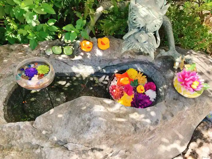 三輪神社の手水舎