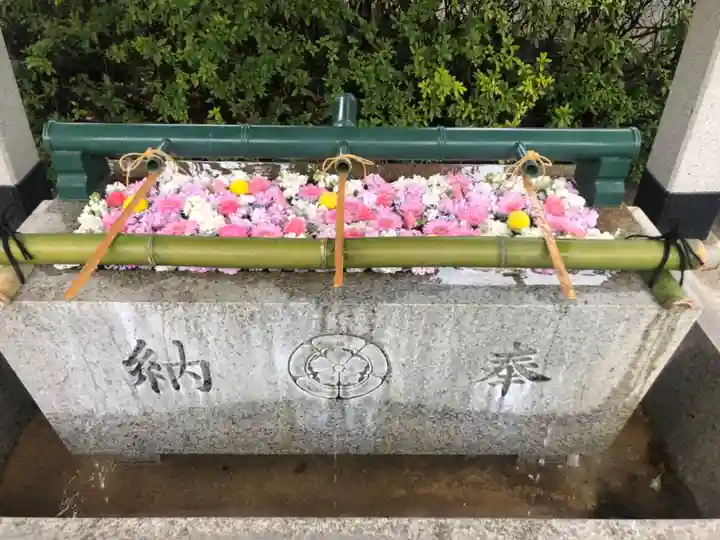 伊和志津神社の手水舎