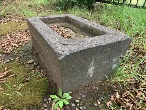 神社（名称不明）の手水舎