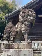 御津神社の狛犬