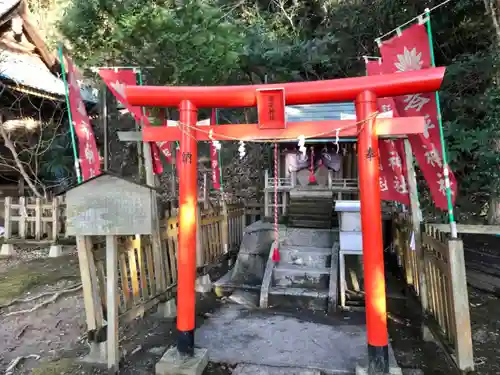 大津諏訪神社の鳥居