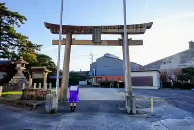 平坂熊野神社の鳥居