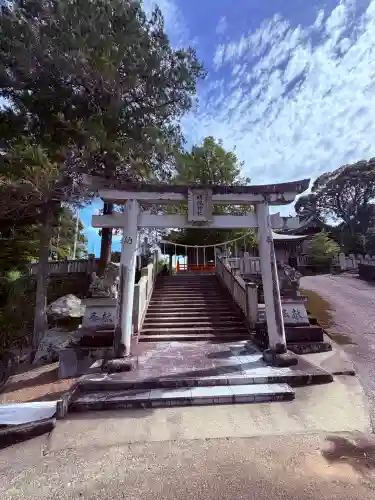 明現神社の鳥居