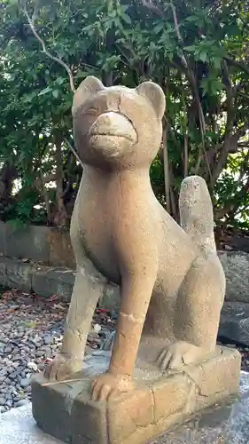 城山稲荷神社の狛犬