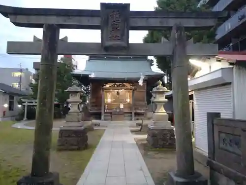 押切稲荷神社の鳥居