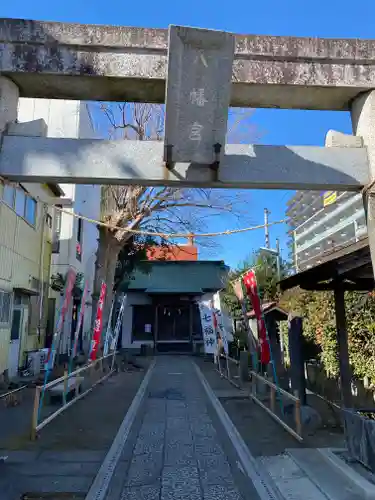 諏訪八幡神社の鳥居