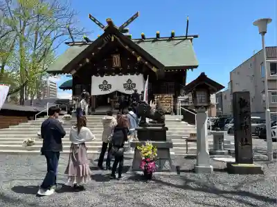 札幌諏訪神社の本殿・本堂