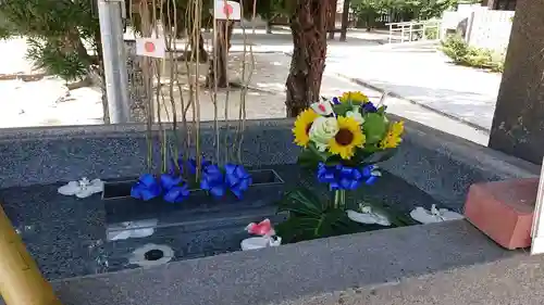 三津厳島神社の手水舎