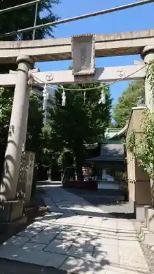 小野照崎神社の鳥居