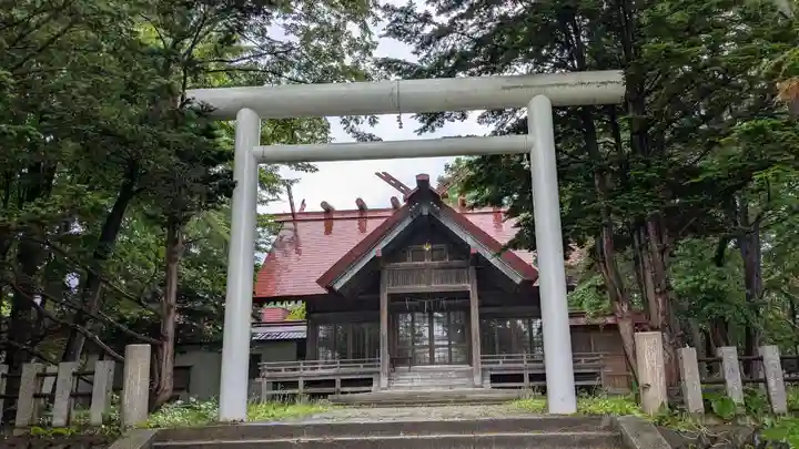 留萌神社の鳥居