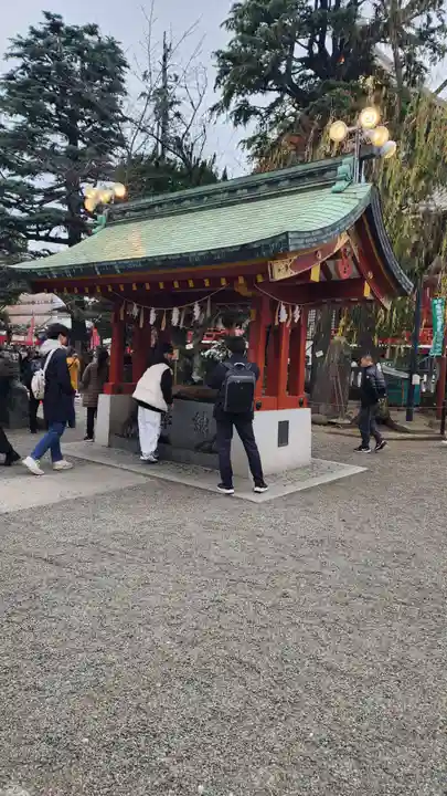 浅草神社の手水舎