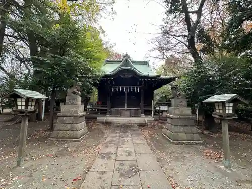 上石原若宮八幡神社の本殿・本堂