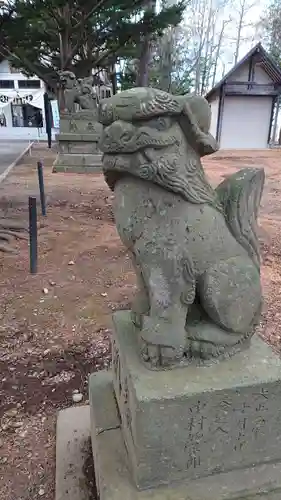 北広島市総鎮守　廣島神社の狛犬