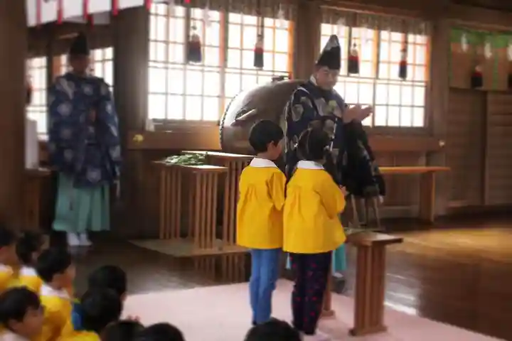 釧路一之宮 厳島神社の七五三参