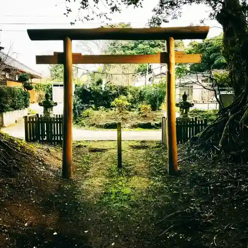 坂戸神社の鳥居