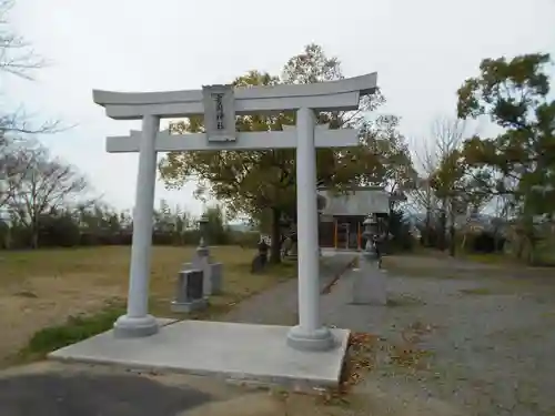 寄田神社の鳥居