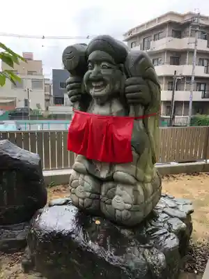 舞子六神社/まいこむの宮の像