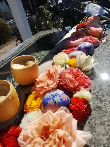 諏訪神社の手水舎