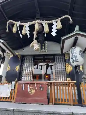 築土神社の本殿・本堂