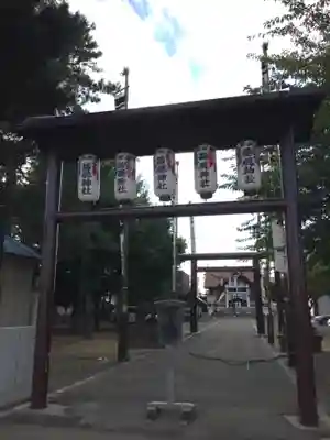 苗穂神社の鳥居