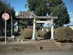 神明神社の鳥居