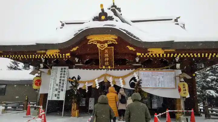 美瑛神社の本殿・本堂