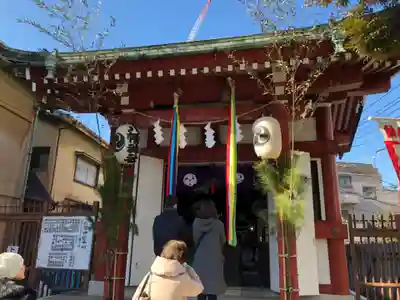 白幡八幡神社の本殿・本堂