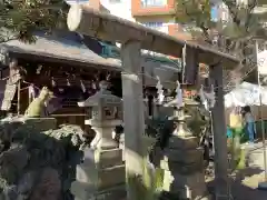 小野照崎神社の鳥居